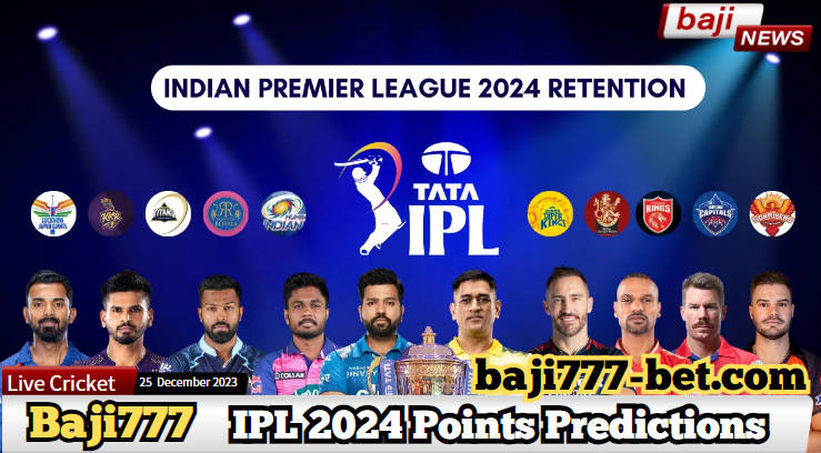 IPL 2024 Points Predictions and Anticipation for the 17th Season