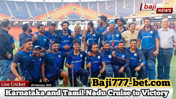 Vijay Hazare Trophy 2024: Mumbai, Vidarbha, Tamil Nadu, and Karnataka Secure Quarter-Final Spots