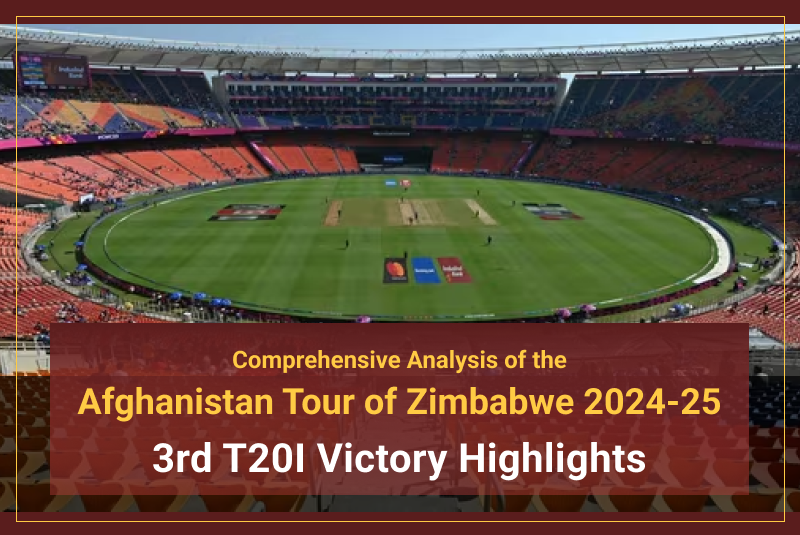 Comprehensive Analysis of the baji999 Afghanistan Tour of Zimbabwe 2024-25: 3rd T20I Victory Highlights